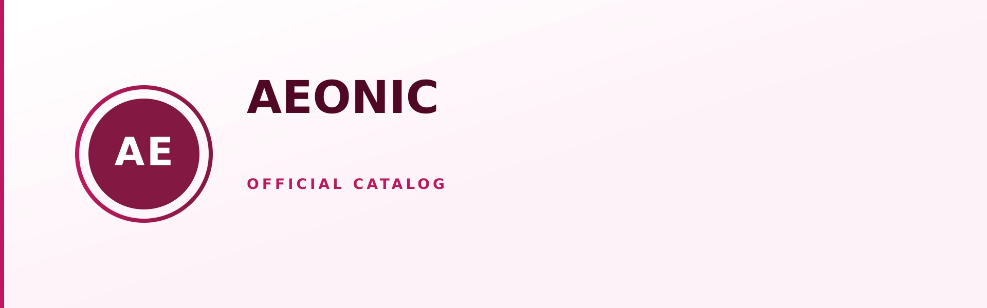 AEONIC Store Banner