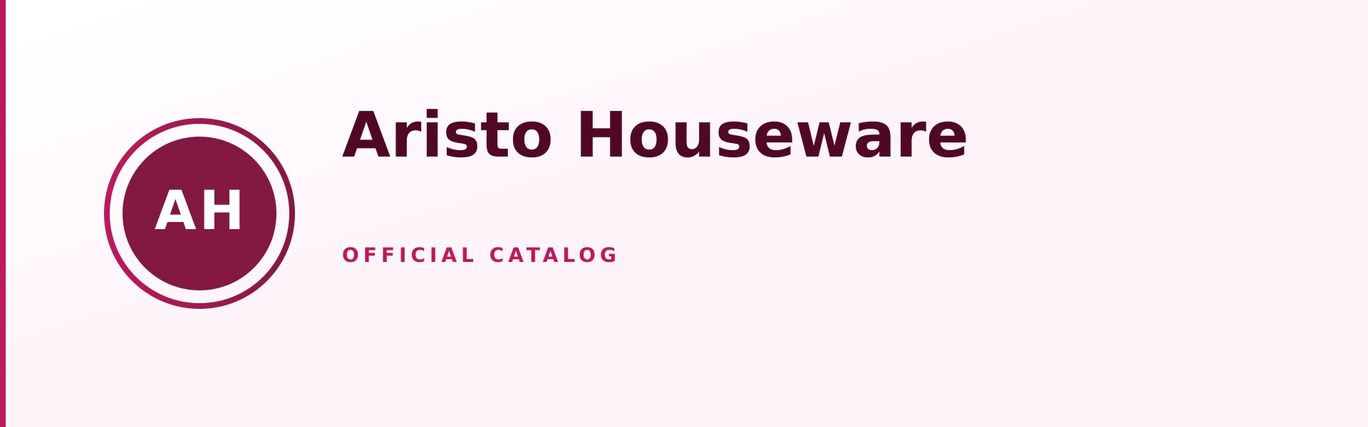 Aristo Houseware Store Banner