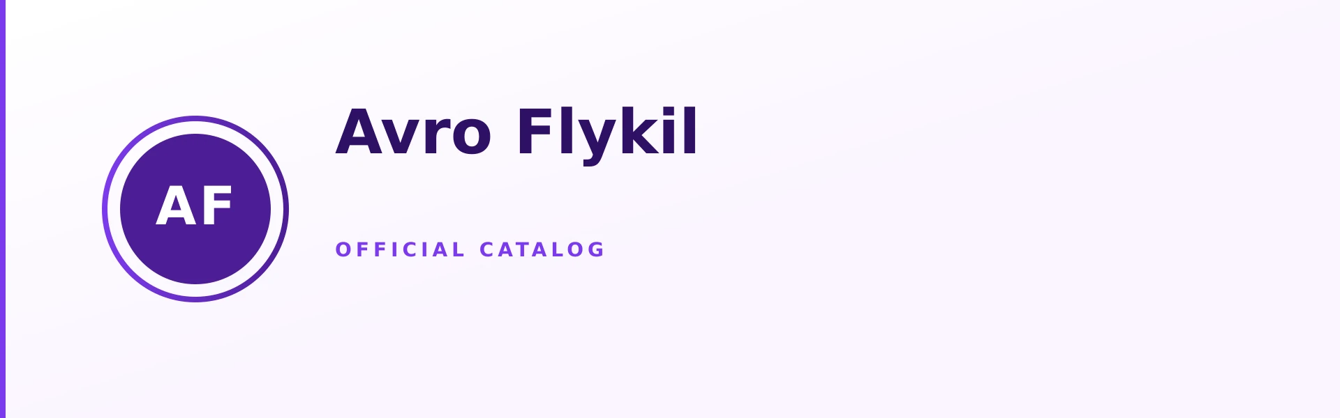 Avro Flykil Store Banner