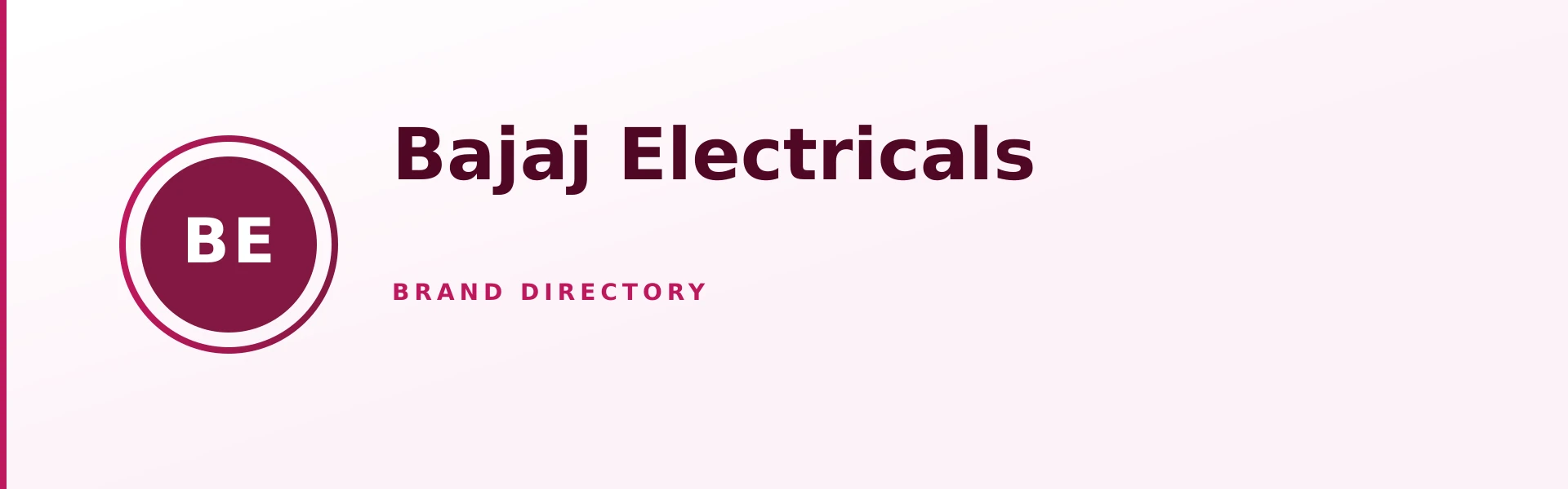 Bajaj Electricals premium home appliances and NEX series cooling collection banner