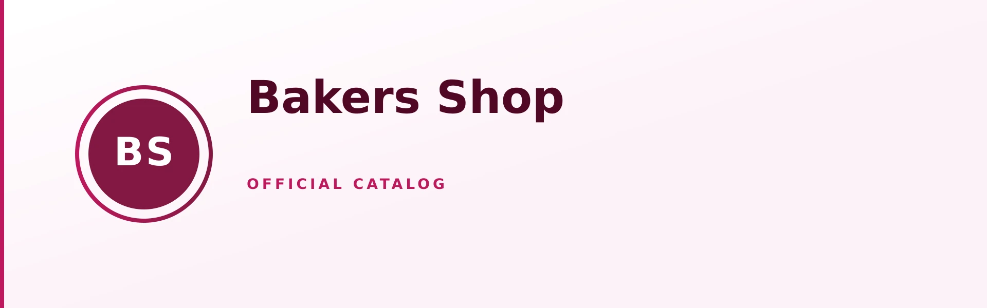 Bakers Shop Store Banner