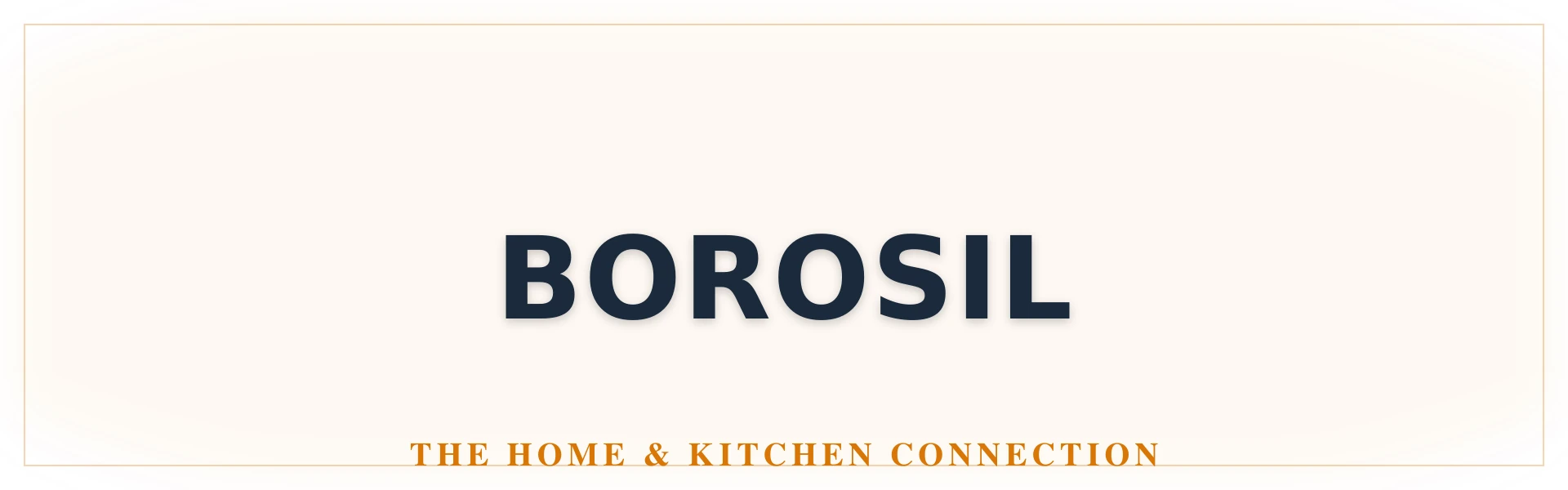 Borosil Home & Kitchen Exhibition - Official Catalog & Representative Data  3. The "Transparency" Footer