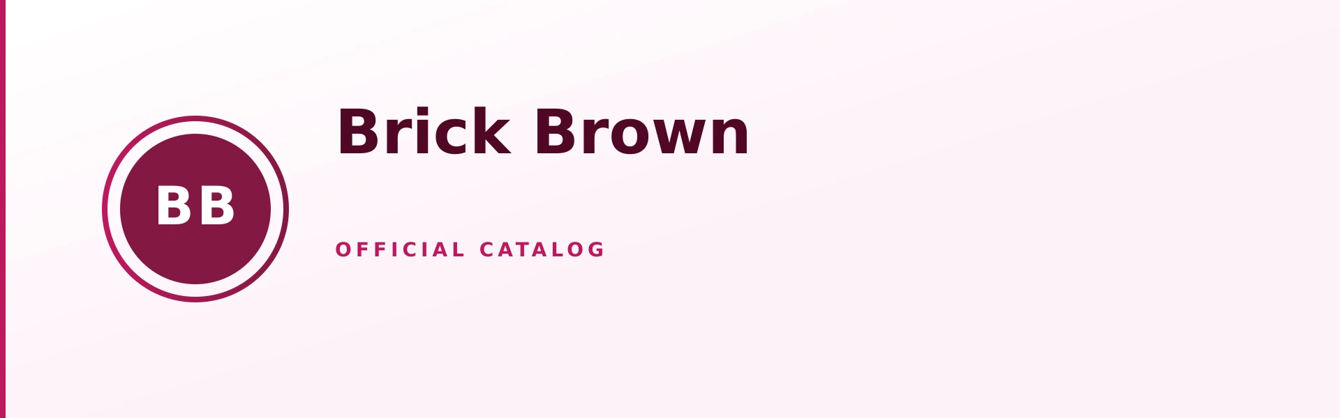 Brick Brown Store Banner