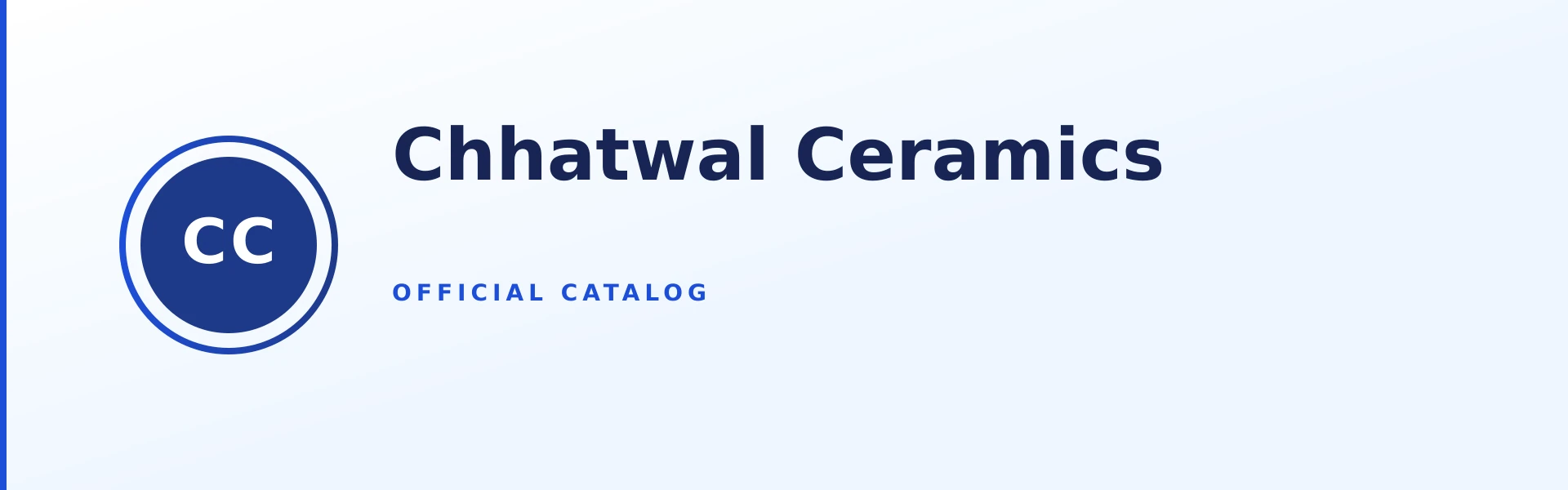 Chhatwal Ceramics Store Banner