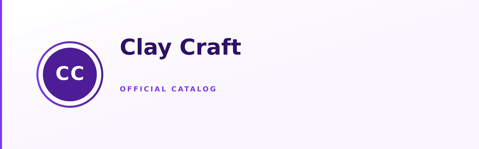 Clay Craft Store Banner