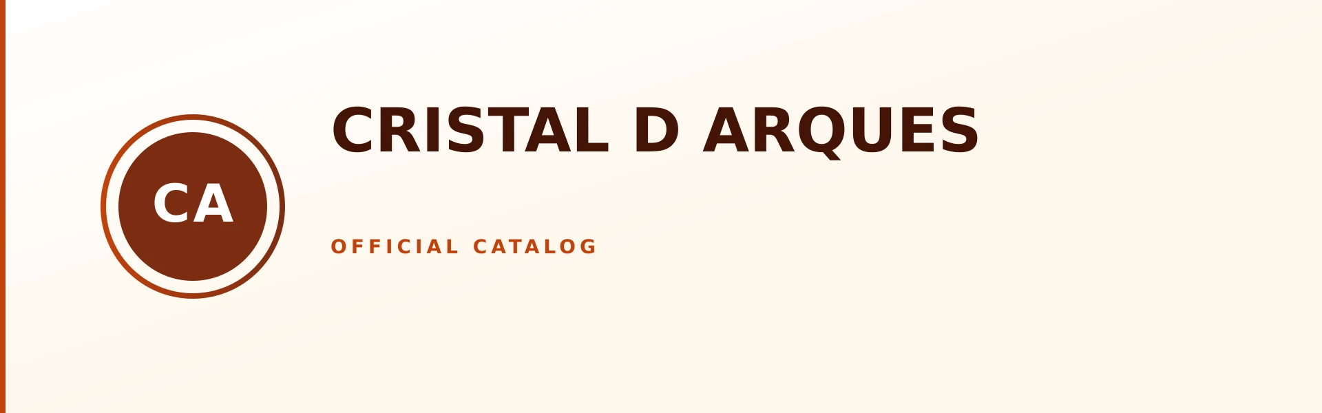 CRISTAL D ARQUES Store Banner