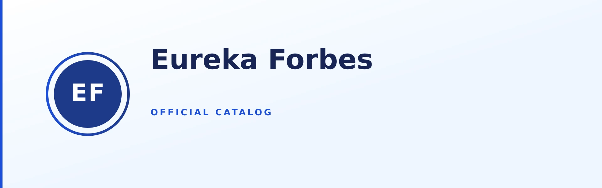 Eureka Forbes Store Banner