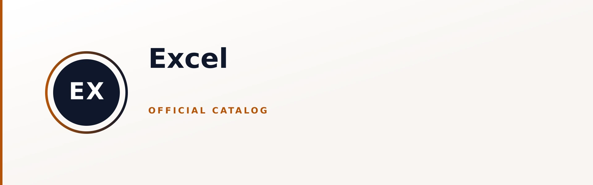 Excel Store Banner