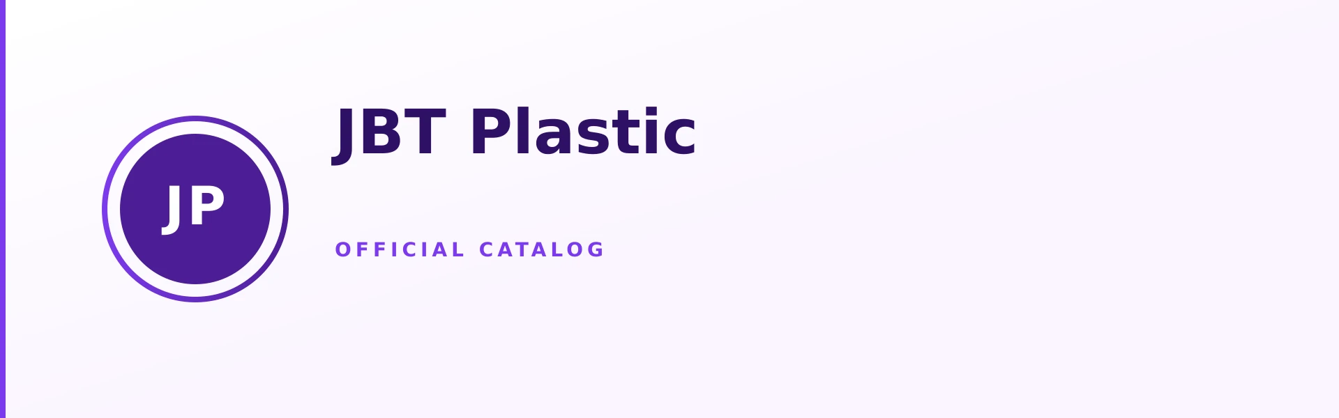 JBT Plastic Store Banner