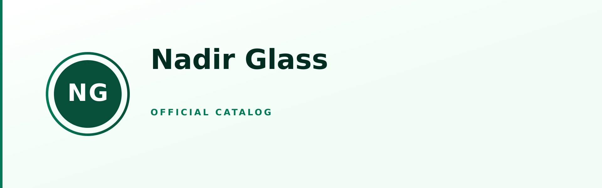 Nadir Glass Store Banner