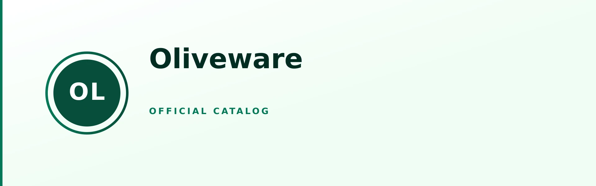 Oliveware Store Banner