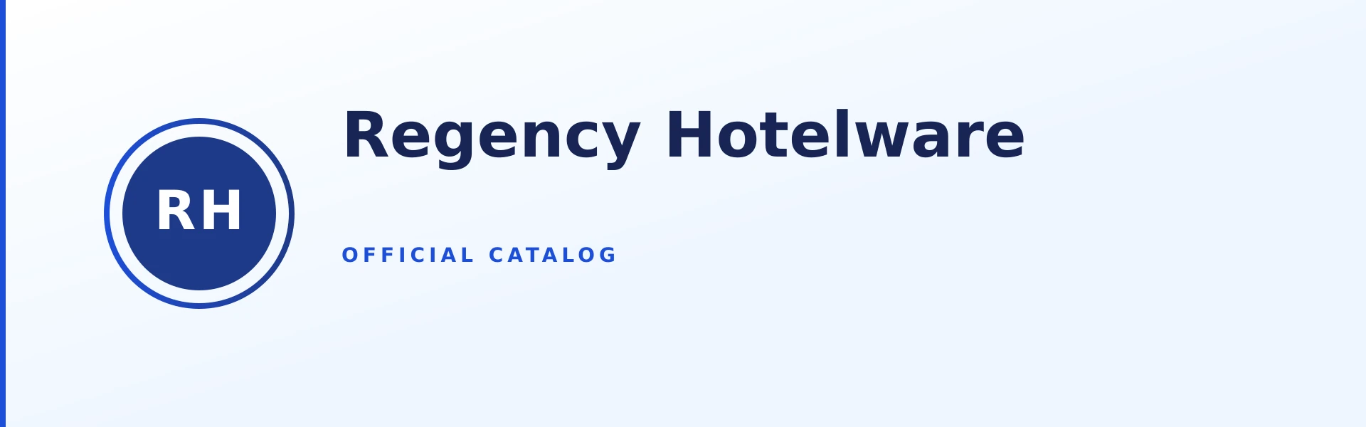 Regency Hotelware Store Banner
