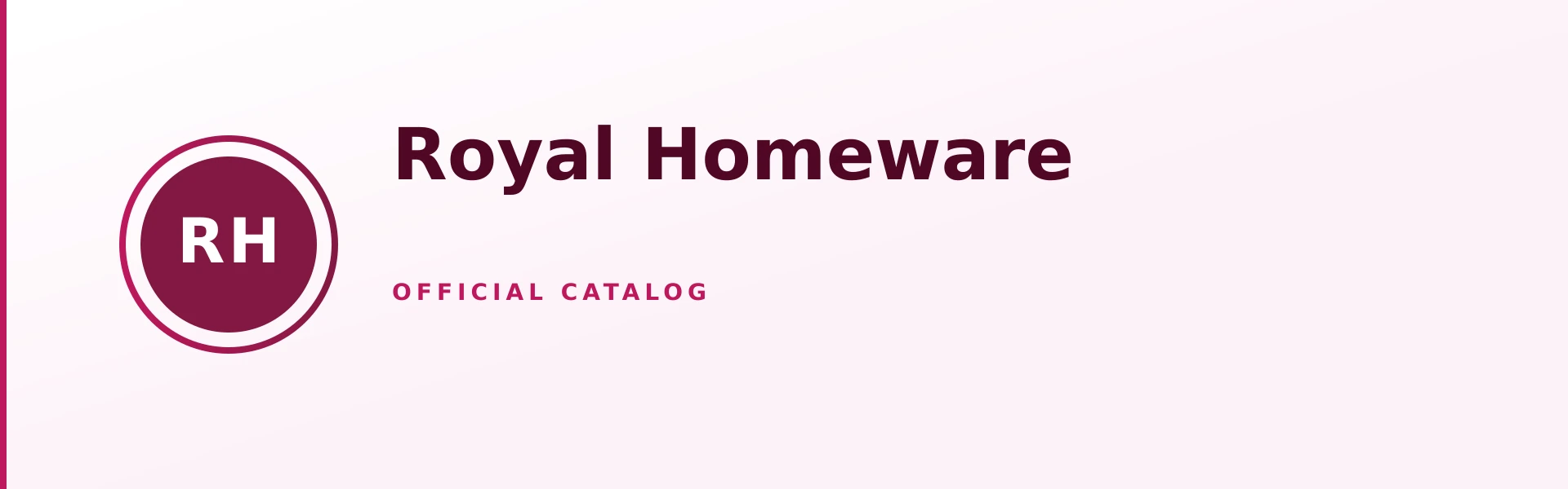 Royal Homeware Store Banner