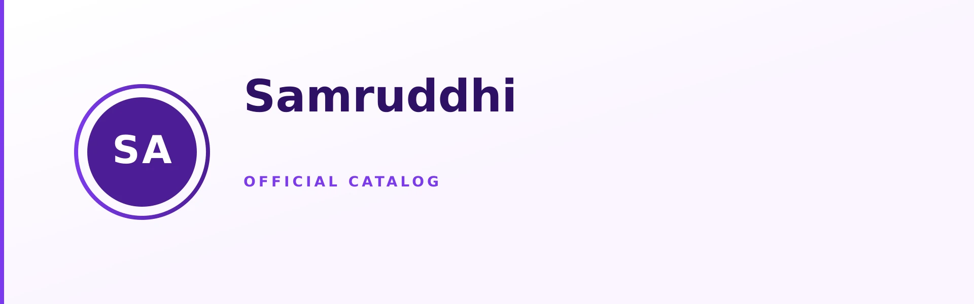 Samruddhi Store Banner