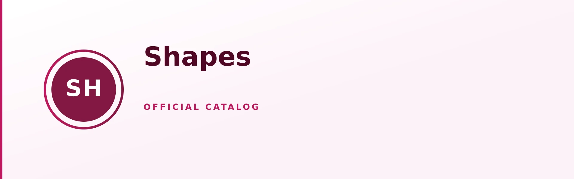 Shapes Store Banner