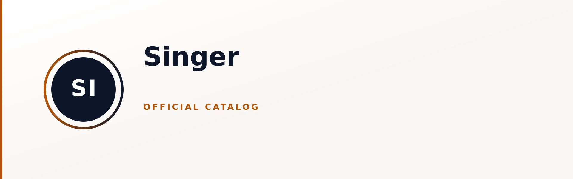 Singer Store Banner