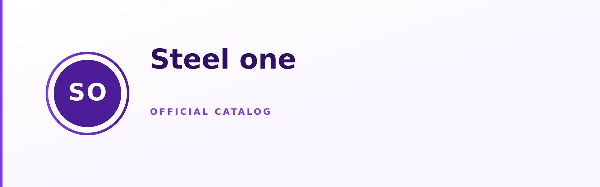 Steel one Store Banner