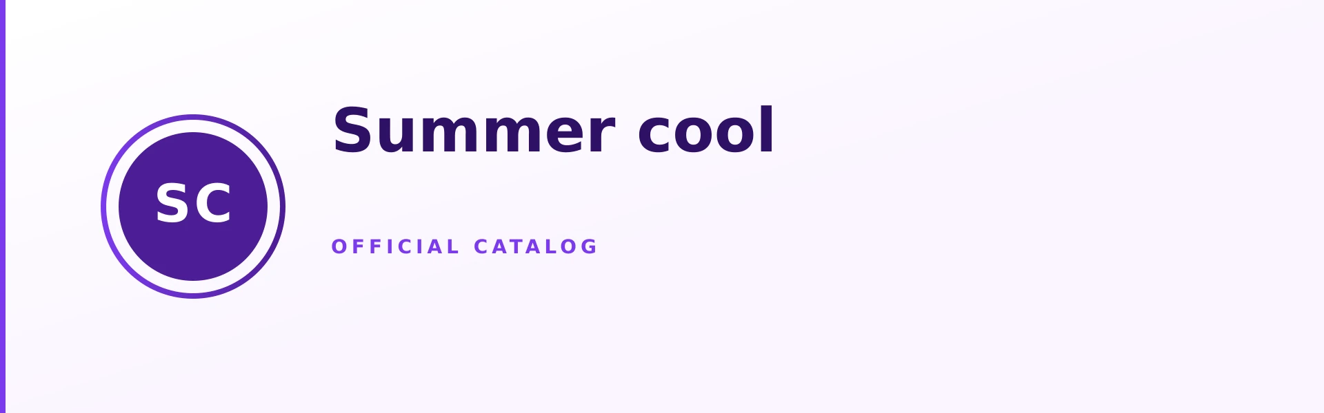 Summer cool Store Banner