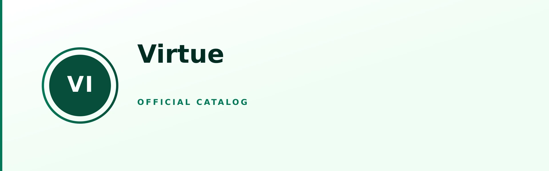 Virtue Store Banner