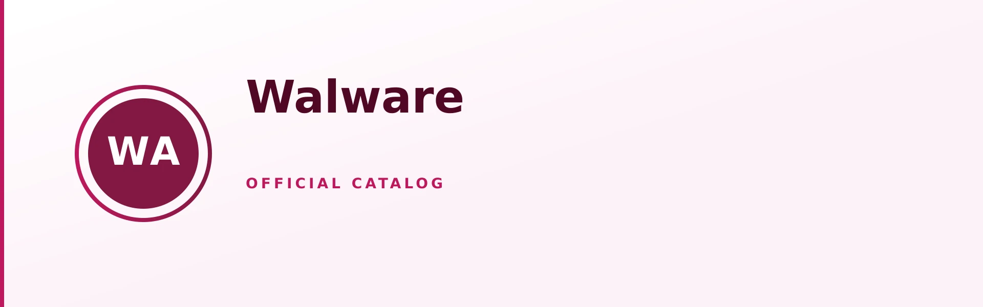 Walware Store Banner