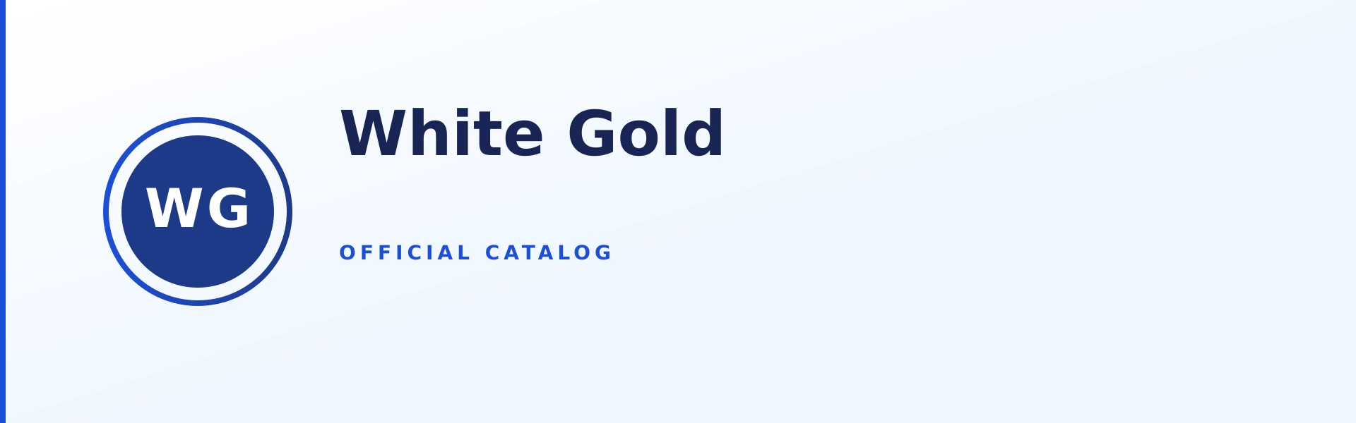 White Gold Store Banner