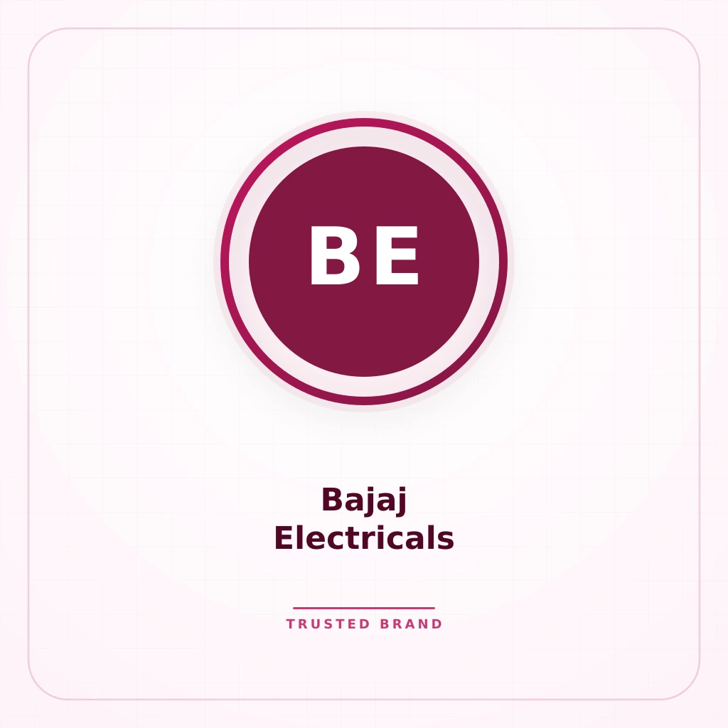 Bajaj Electricals official logo — trusted home and kitchen appliances India