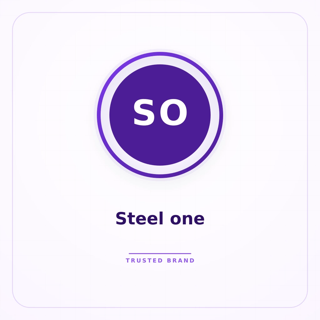 Steel one Official Logo