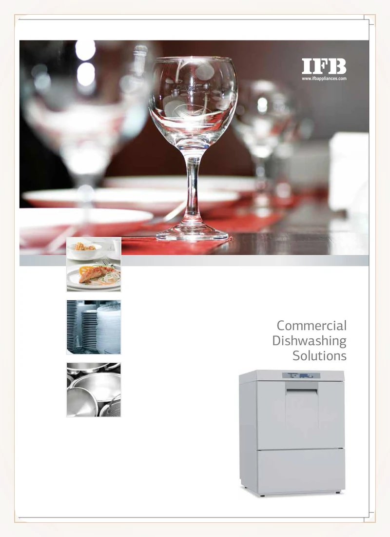 IFB Commercial DIshwashing Solutions