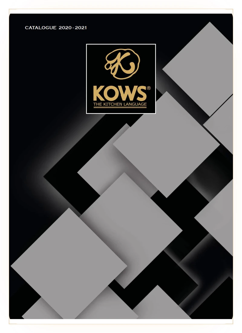 KOWS Stainless Steel Kitchen Ware Product Catalog