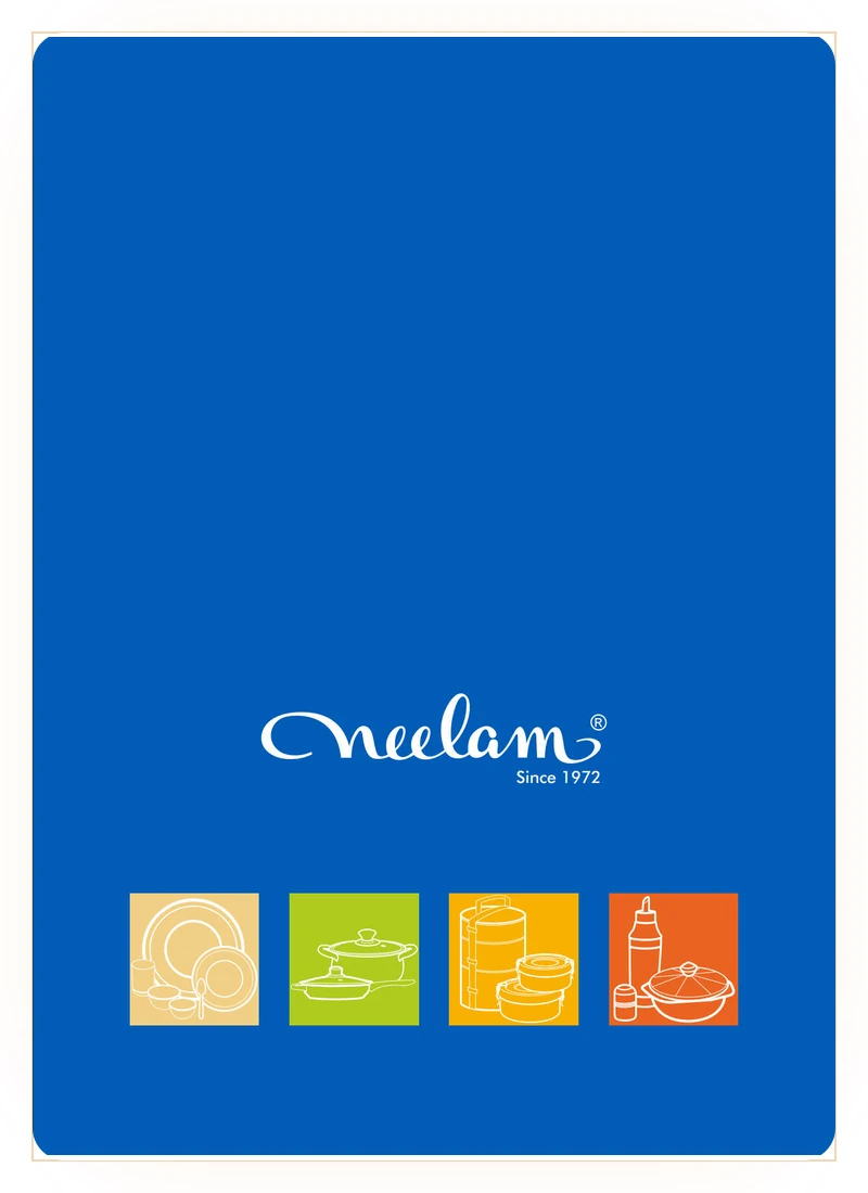 Neelam Stainless Steel Utensils Product Catalouge
