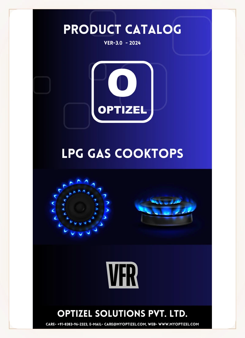 Optizel LPG Gas Stoves Cooking Range