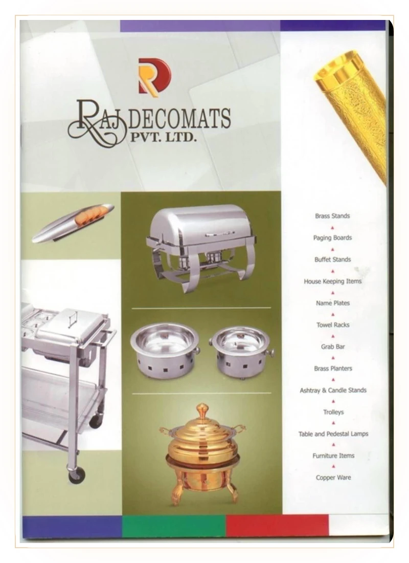 Raj decomats Hotelware products