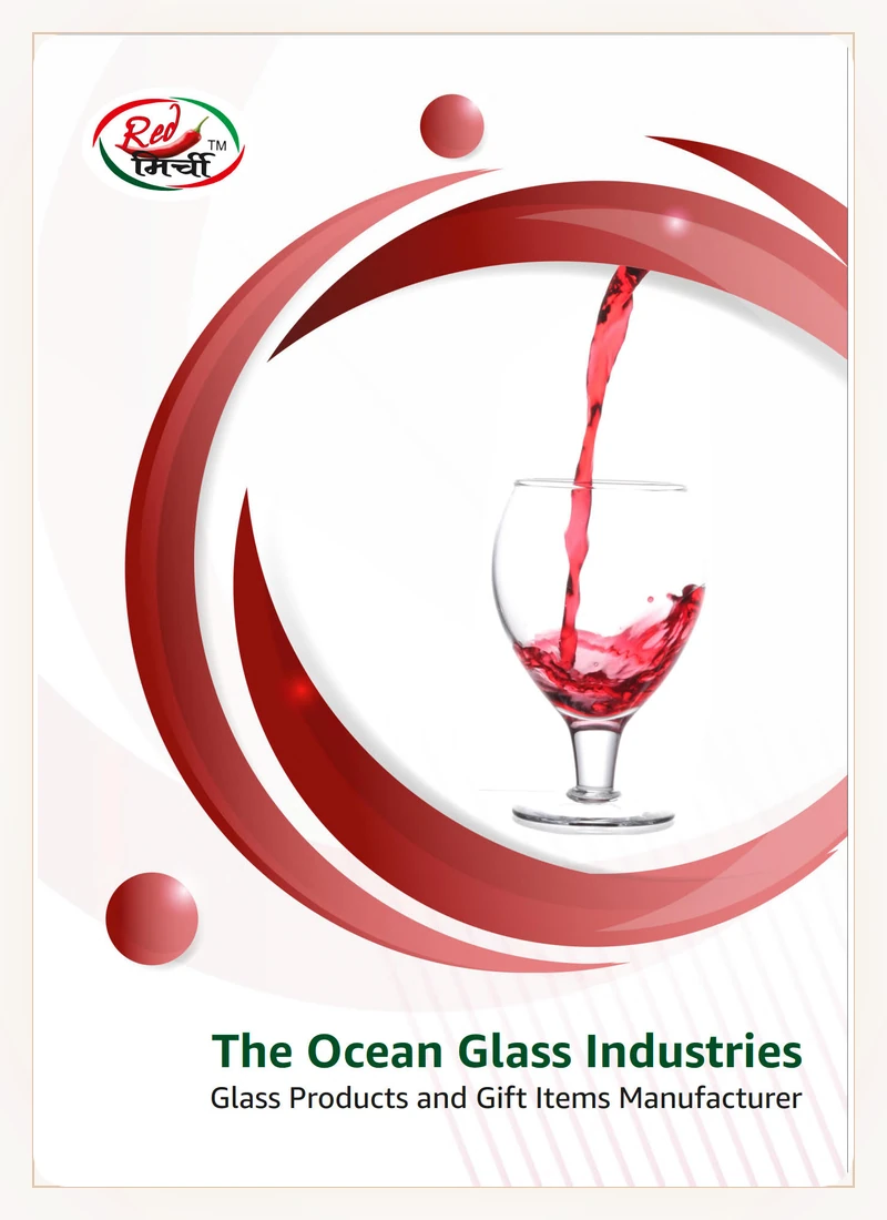 Red Mirchi By The Ocean Glass Inductries Catalogue