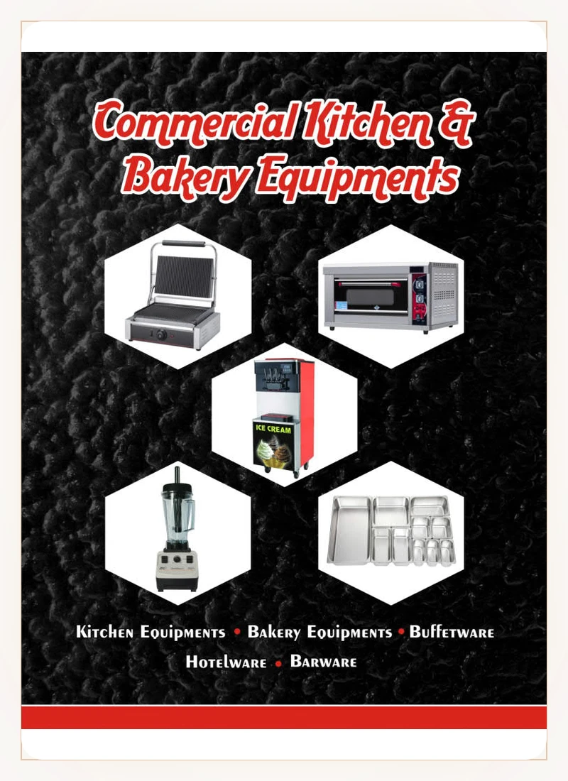 Commercial Kitchen and Bakery Equipments