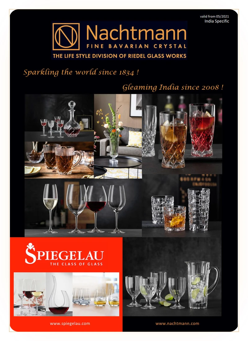 NACHTMANN Glassware Product Catalog